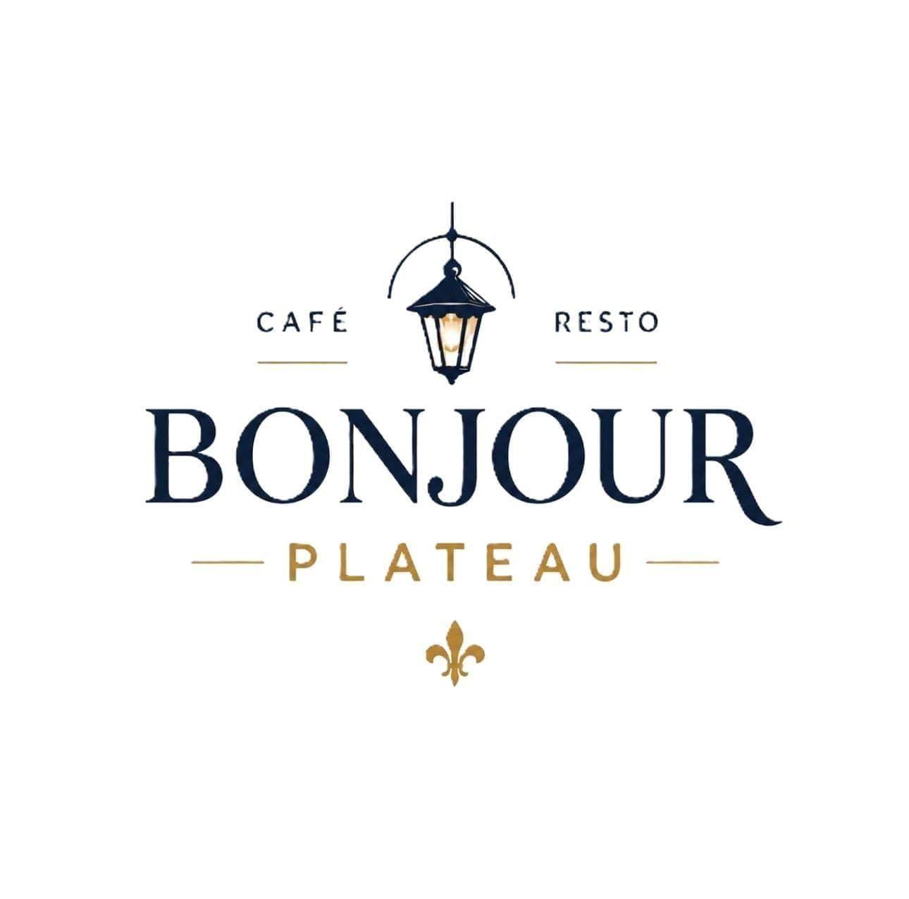 Bonjour Plateau Logo